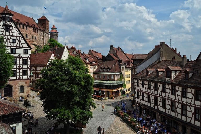 nurnberg, city, houses